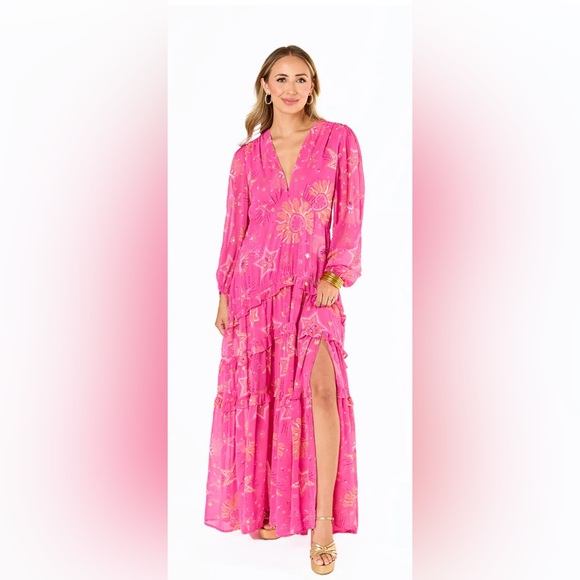 Buddy Love ZODIAK LONG SLEEVE MAXI DRESS - BATON ROUGE - Picture 2 of 9